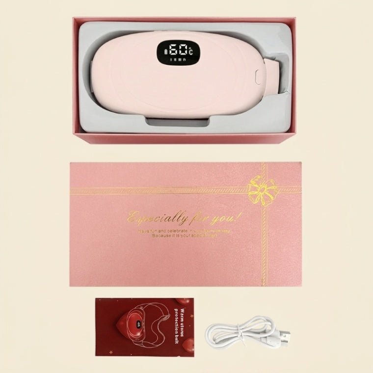 Bouillotte Nouvelle Génération – Ceinture Chauffante & Massante (Ventre & Dos) - MAMANIMA