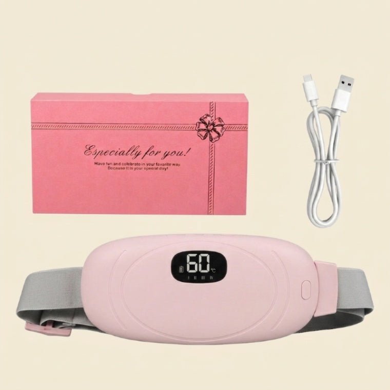 Bouillotte Nouvelle Génération – Ceinture Chauffante & Massante (Ventre & Dos) - MAMANIMA