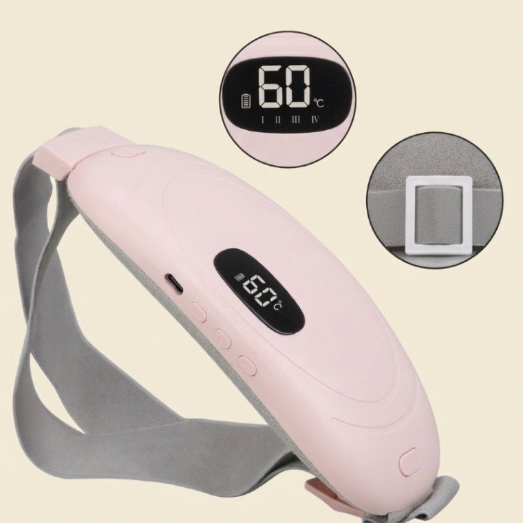 Bouillotte Nouvelle Génération – Ceinture Chauffante & Massante (Ventre & Dos) - MAMANIMA