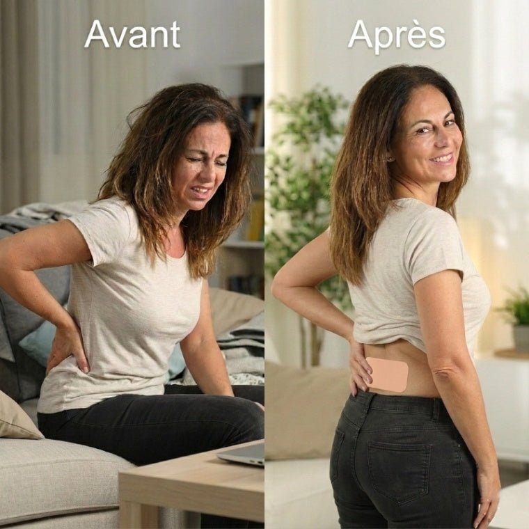 Patchs Apaisants Multi-Zones (Règles Douloureuses, Tensions Lombaires, Maux de Dos) - MAMANIMA